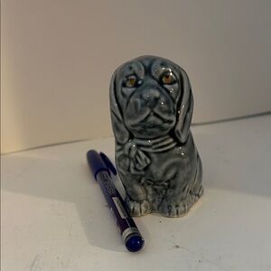 Ceramic Dog Figurine